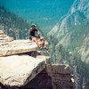 Climbing Half Dome in Yosemite National Park